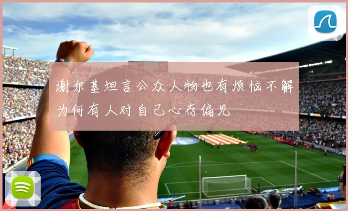 谢尔基坦言公众人物也有烦恼不解为何有人对自己心存偏见