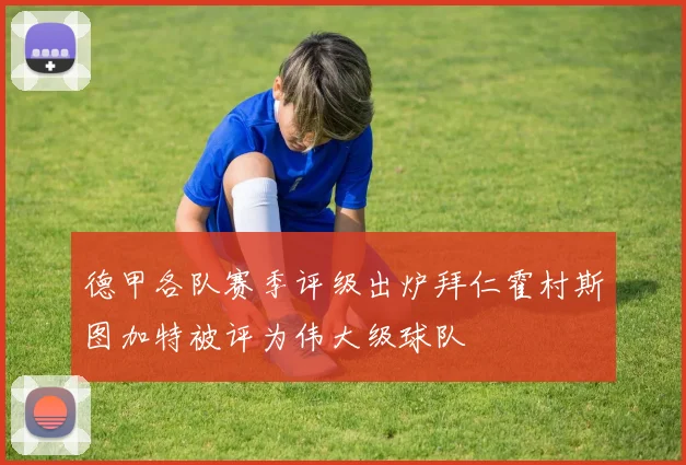 德甲各队赛季评级出炉拜仁霍村斯图加特被评为伟大级球队